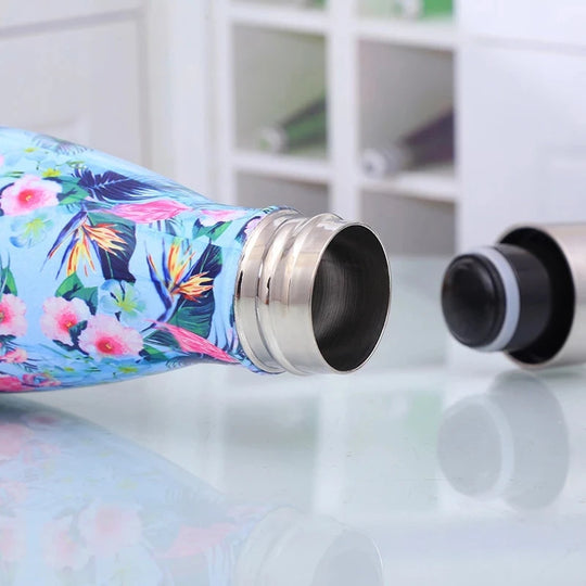 Floral Personality Stainless Steel Thermos