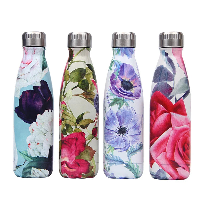 Floral Personality Stainless Steel Thermos