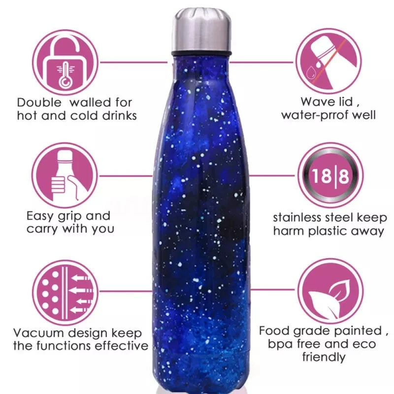 Floral Personality Stainless Steel Thermos