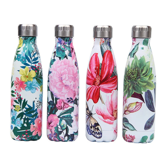 Floral Personality Stainless Steel Thermos