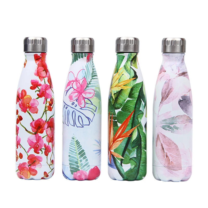 Floral Personality Stainless Steel Thermos