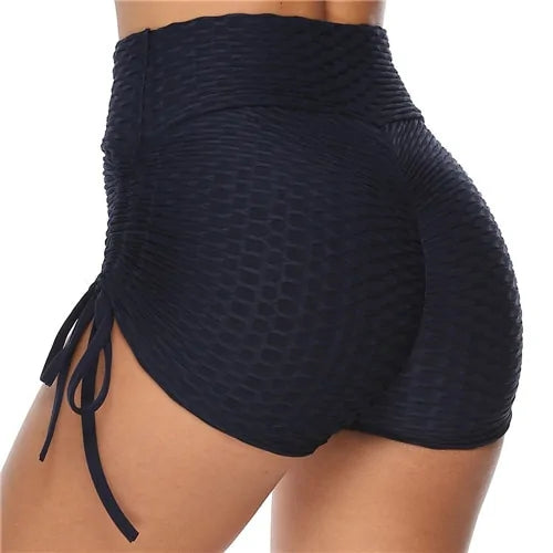 High Waist Athletic Gym Shorts: Breathable, and Functional