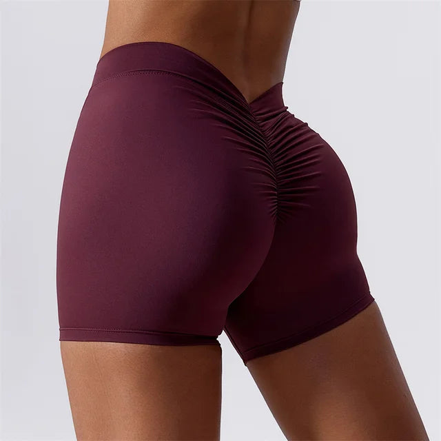 Seamless High Waist Yoga Short