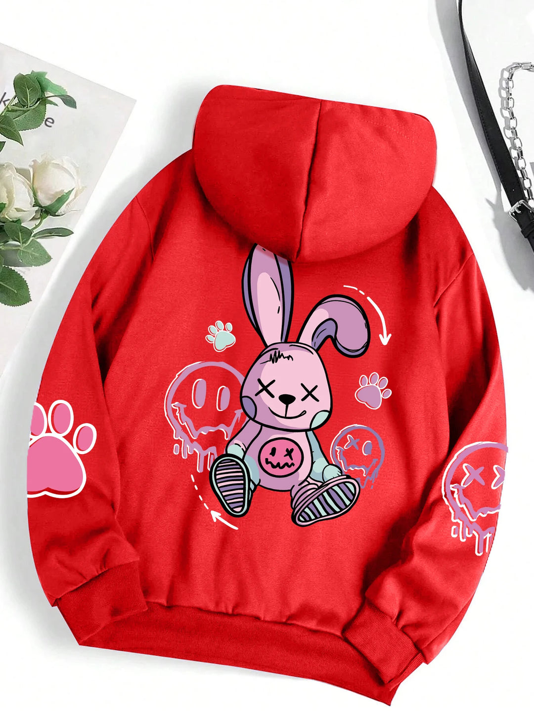 Casual Printed Hoodie