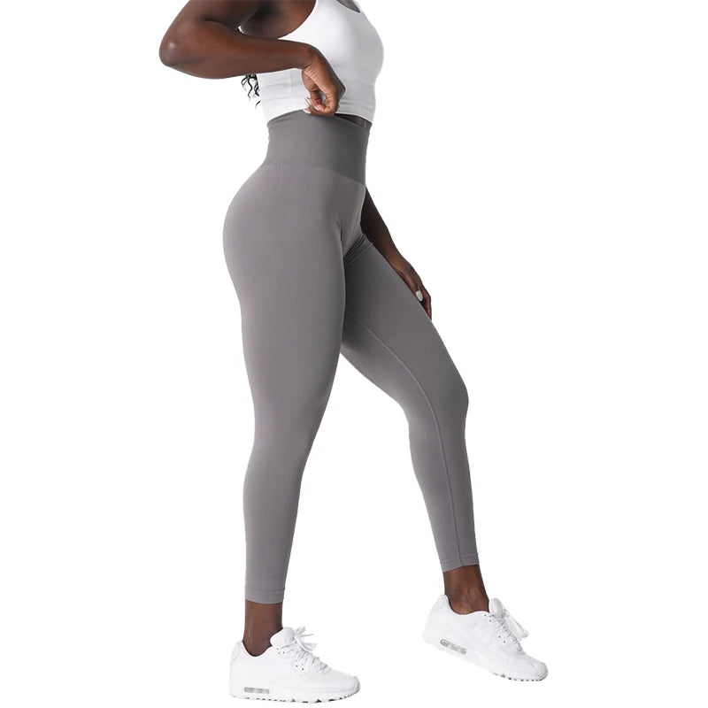 NVGTN Solid Seamless Leggings High Waisted Gym Wear Spandex Leggings