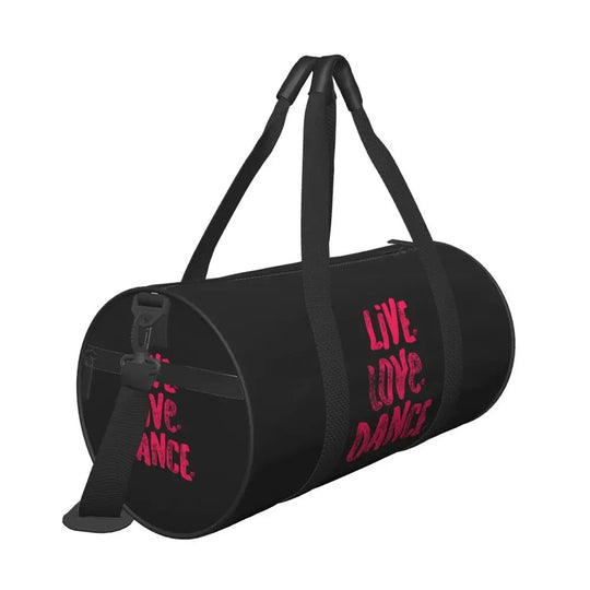 Dancing Love Dance Pink Sport Bags