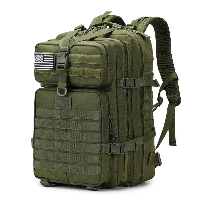 45L Tactical Backpack – Military-Style Hiking, Survival & EDC Molle Assault Pack for Men