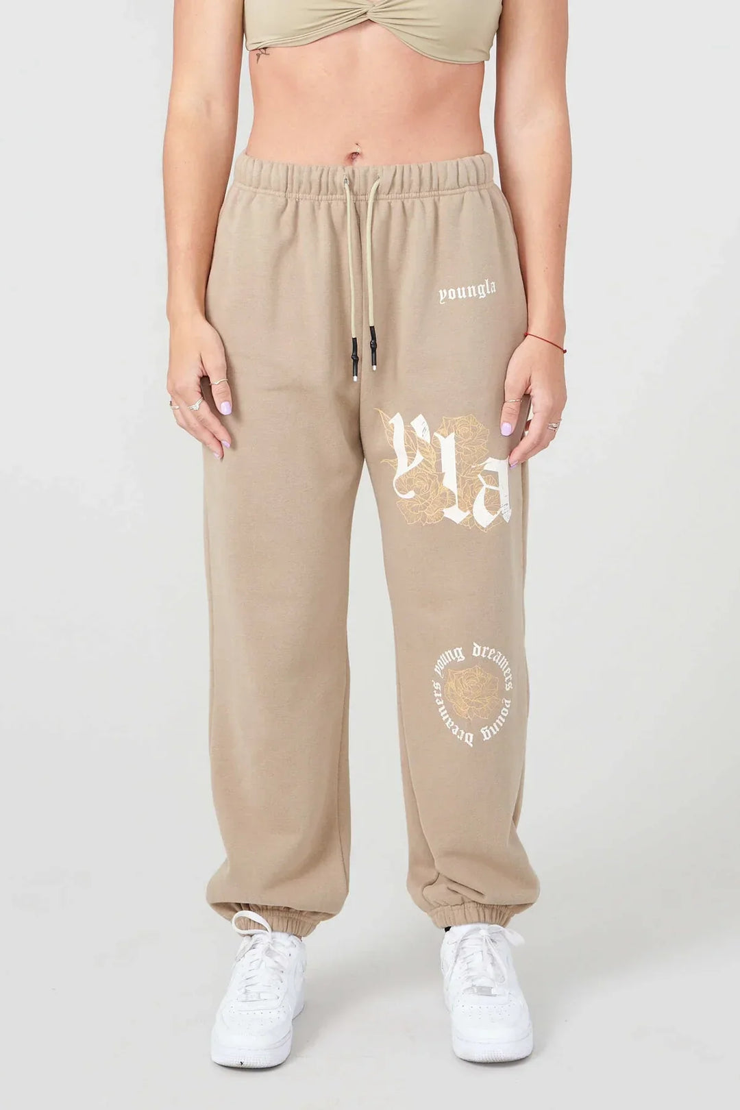 YoungLA W224 Rose Joggers