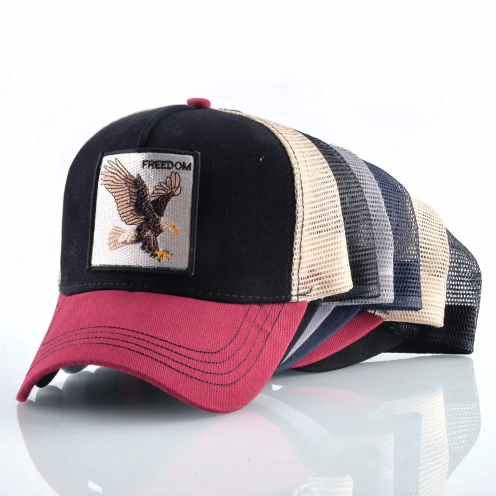 Fashion Animals Embroidery Baseball Caps Men/Women