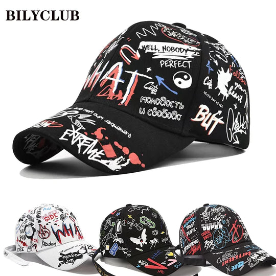 Graffiti Printing Baseball Hat