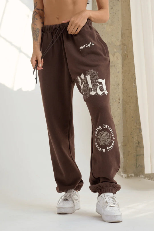 YoungLA W224 Rose Joggers