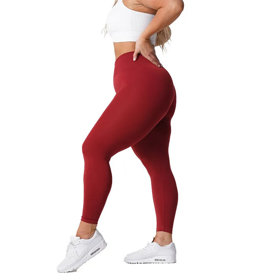 NVGTN Solid Seamless Leggings High Waisted Gym Wear Spandex Leggings