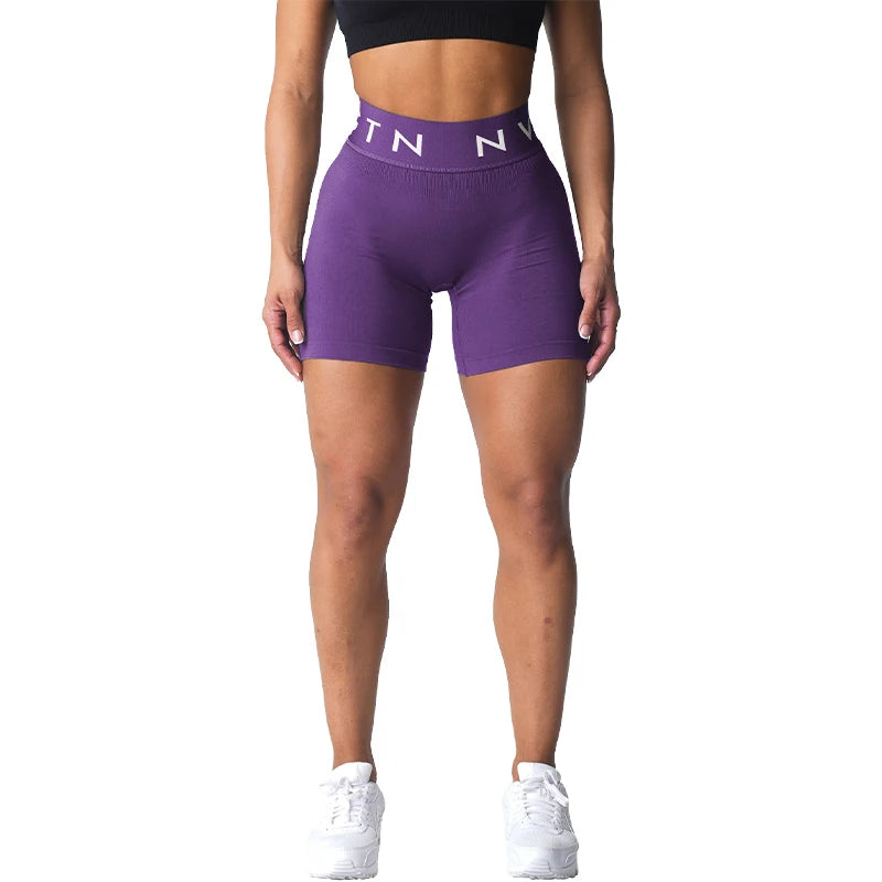 NVGTN Sport Seamless Shorts Spandex Shorts Fitness Elastic Breathable