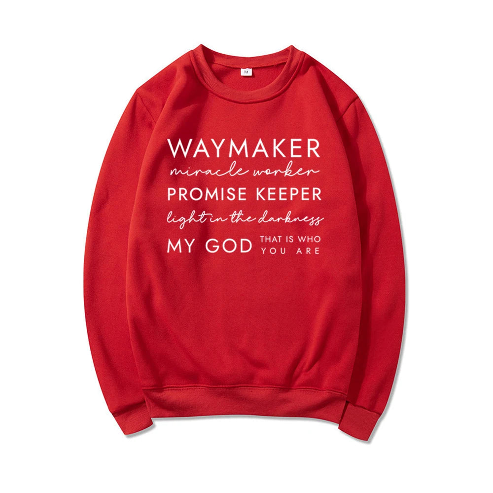 Way Maker Christian Sweatshirt