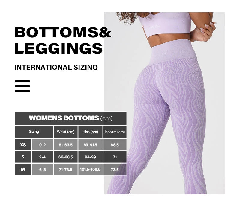 NVGTN Wild Thing Zebra Seamless Leggings