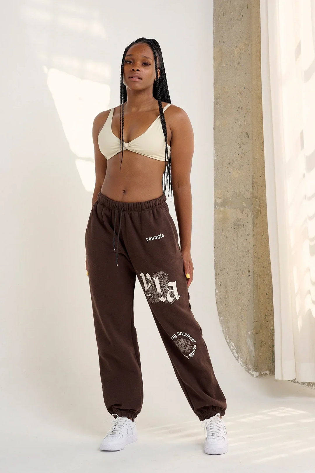 YoungLA W224 Rose Joggers