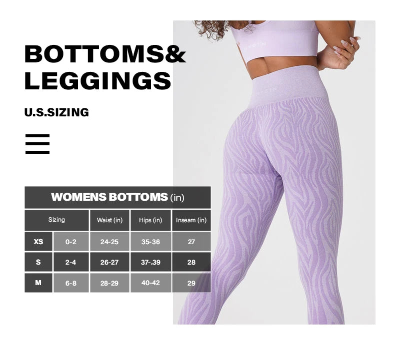 NVGTN Wild Thing Zebra Seamless Leggings