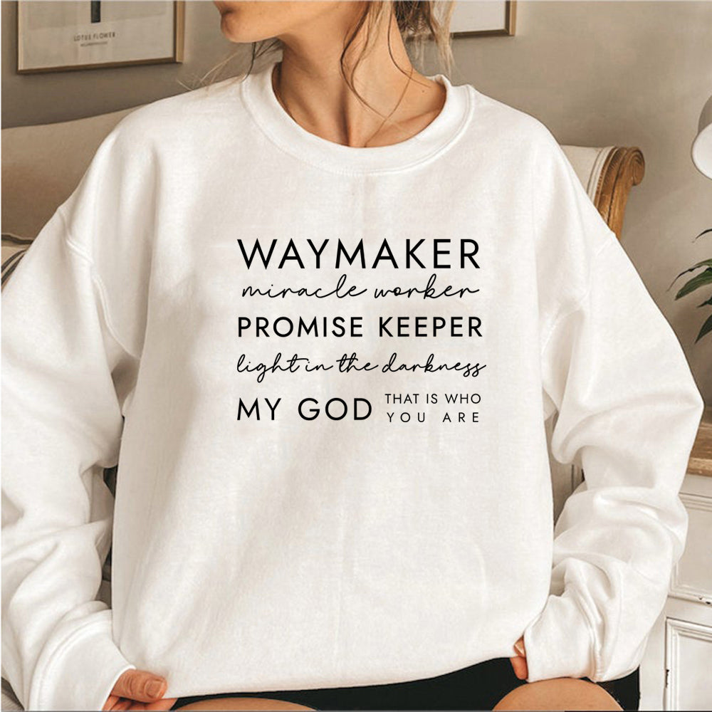 Way Maker Christian Sweatshirt