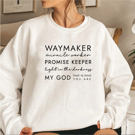 Way Maker Christian Sweatshirt