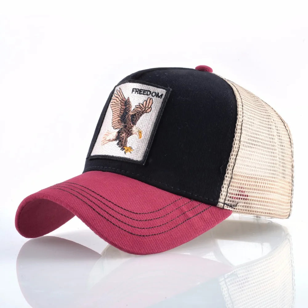 Fashion Animals Embroidery Baseball Caps Men/Women