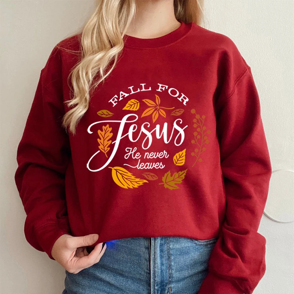 Fall for Jesus Sweatshirt Retro