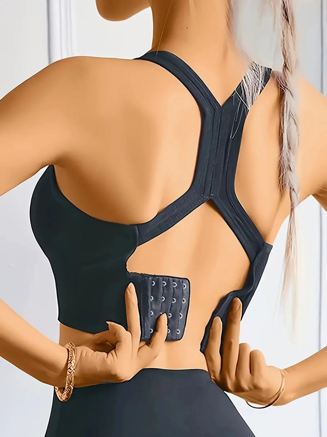 Sports Seamless Comfy & Breathable Push Up Yoga Tank Bra W4