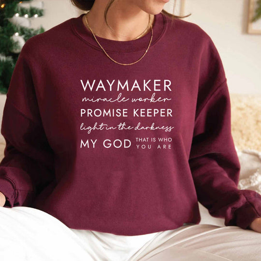 Way Maker Christian Sweatshirt