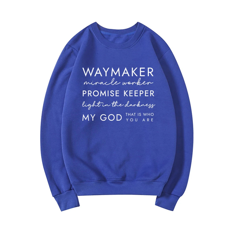 Way Maker Christian Sweatshirt