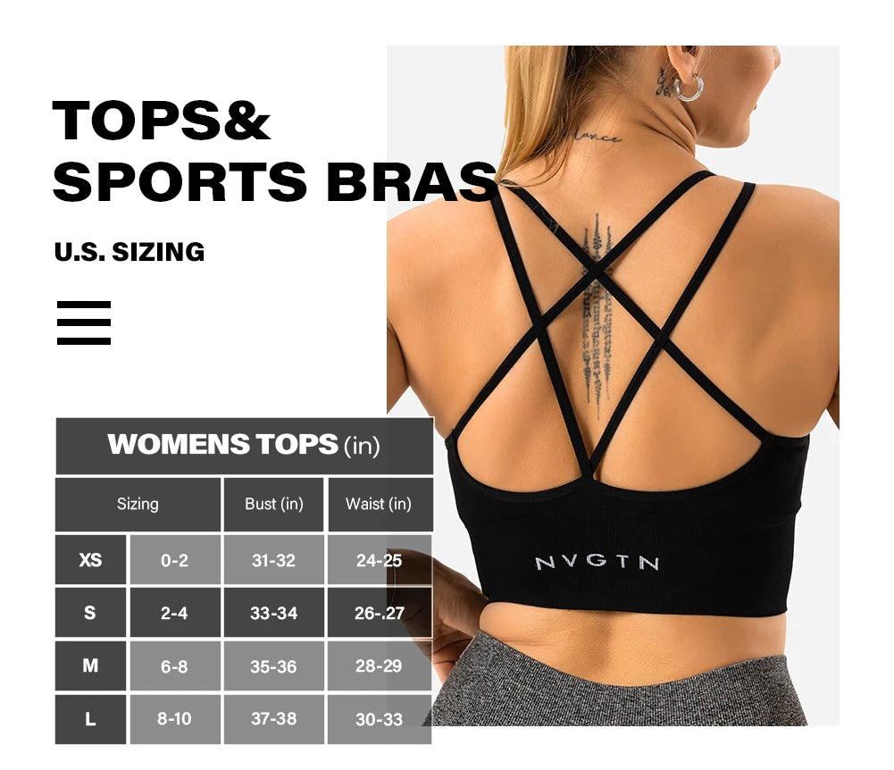 NVGTN Flourish Seamless Bra