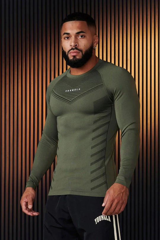 YoungLA 833 - Superhero Compression Longsleeves