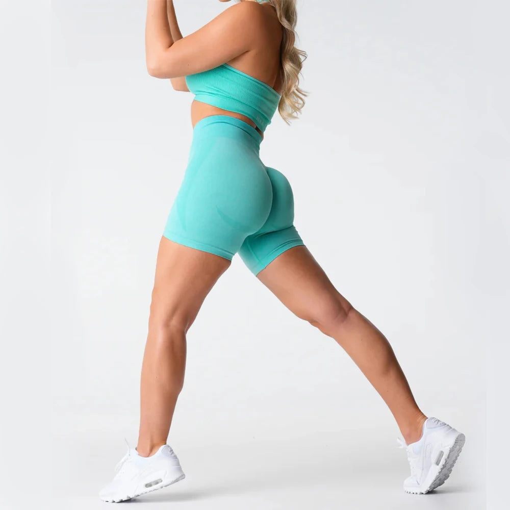 NVGTN Seamless Shorts High Waist Workout Shorts Butt Lifting Tummy Control