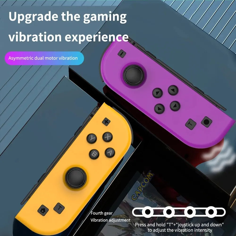 Joy Pad Joycons Controller For Nintendo Switch Joystick Gamepad Wireless Game Console Joypad Turbo Wake Up Function