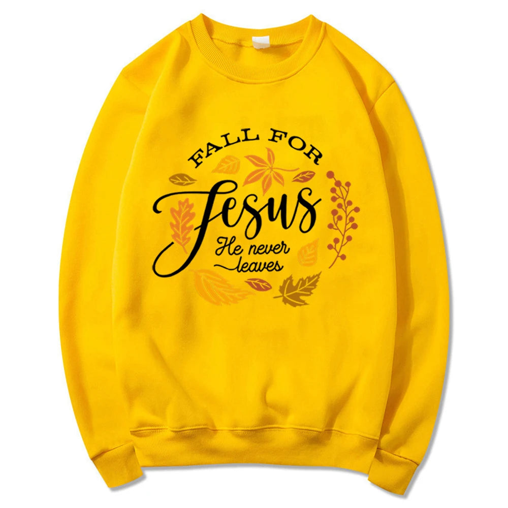 Fall for Jesus Sweatshirt Retro