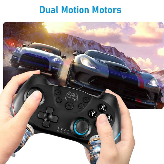 Wireless Bluetooth-Compatible Controller For NS/NS Lite/NS Oled Console Gamepad Controle For Android PC Joystick with 6-Axis