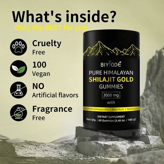 Pure Himalayan Shilajit , containing 85+trace minerals and 100% natural organic resin acid, easy to use