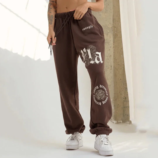 YoungLA W224 Rose Joggers