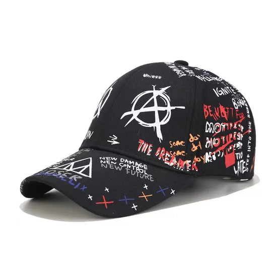 Graffiti Printing Baseball Hat