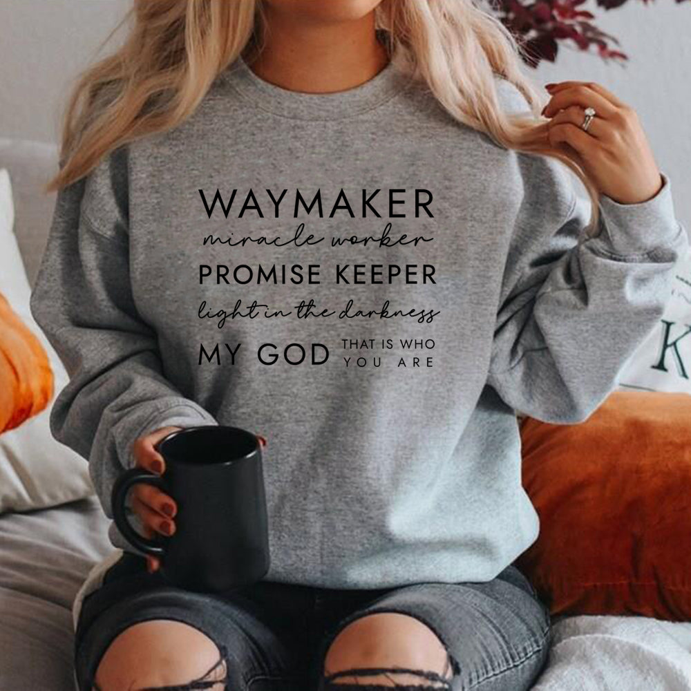 Way Maker Christian Sweatshirt