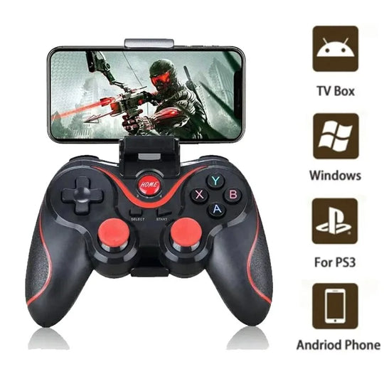 Joystick inalámbrico Terios T3 X3 Gamepad Controlador de juegos para PC para PS3/iOS Teléfono/TV Box Para Nintendo Switch Accesorios