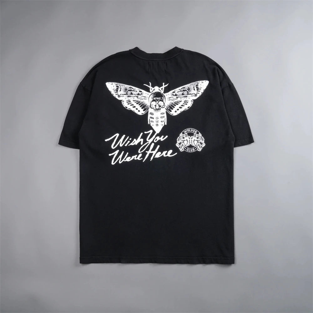 Darc Wolves WISH YOU WERE HERE 230G Cotton OVERSIZED TEE