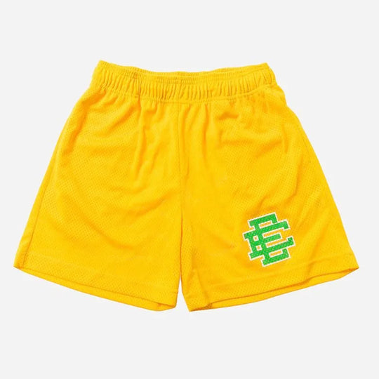 Eric Emanuel Style Mesh Shorts – Unisex Summer Gym & Beach Workout Shorts