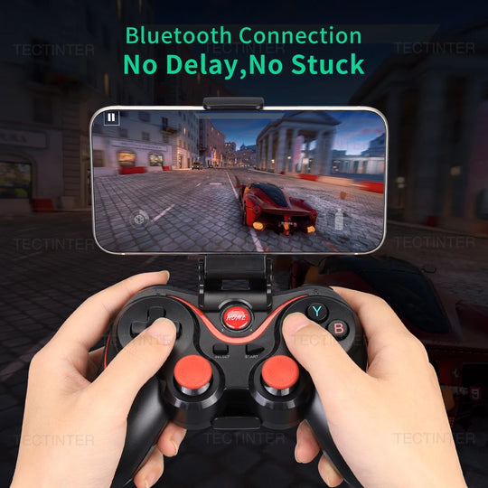 Joystick inalámbrico Terios T3 X3 Gamepad Controlador de juegos para PC para PS3/iOS Teléfono/TV Box Para Nintendo Switch Accesorios