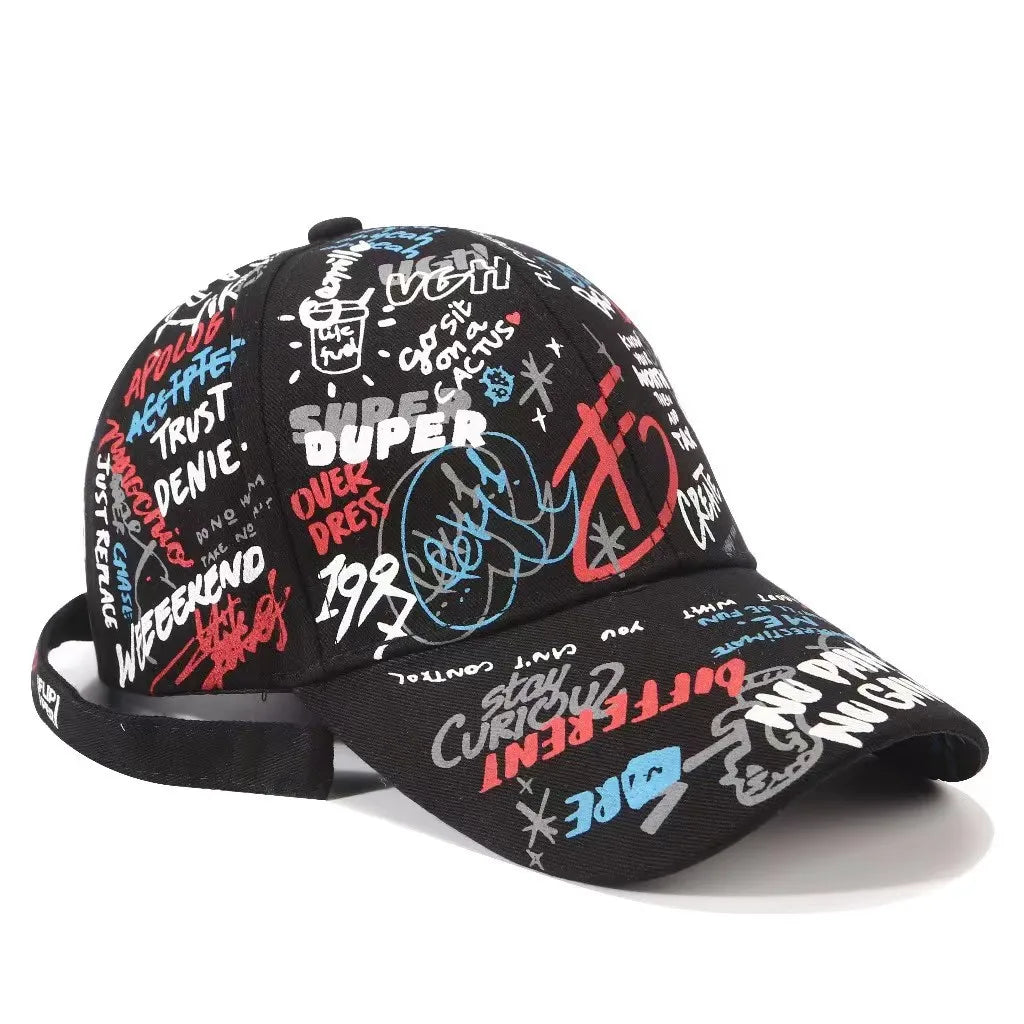 Graffiti Printing Baseball Hat