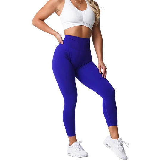 NVGTN Solid Seamless Leggings High Waisted Gym Wear Spandex Leggings