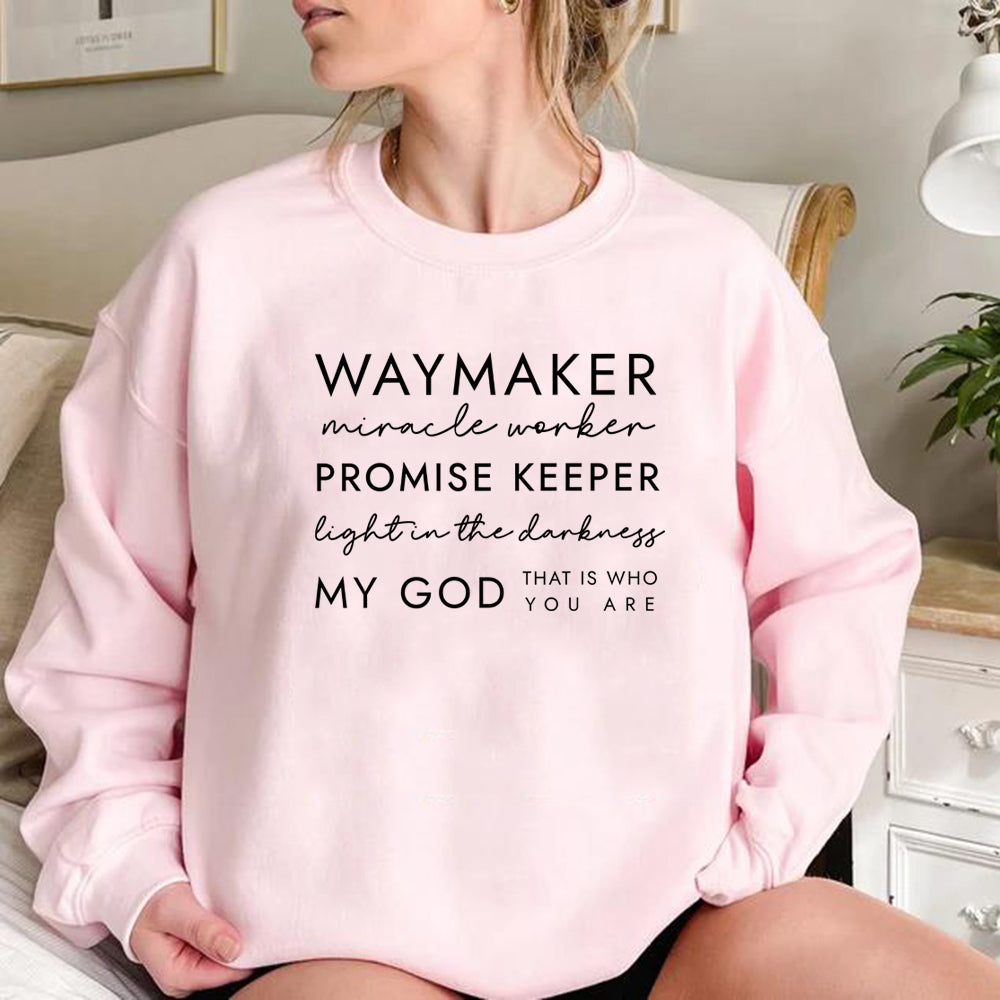 Way Maker Christian Sweatshirt