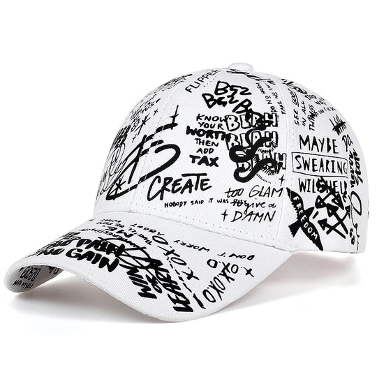 Graffiti Printing Baseball Hat