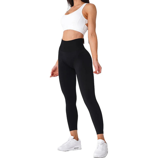 NVGTN Solid Seamless Leggings High Waisted Gym Wear Spandex Leggings