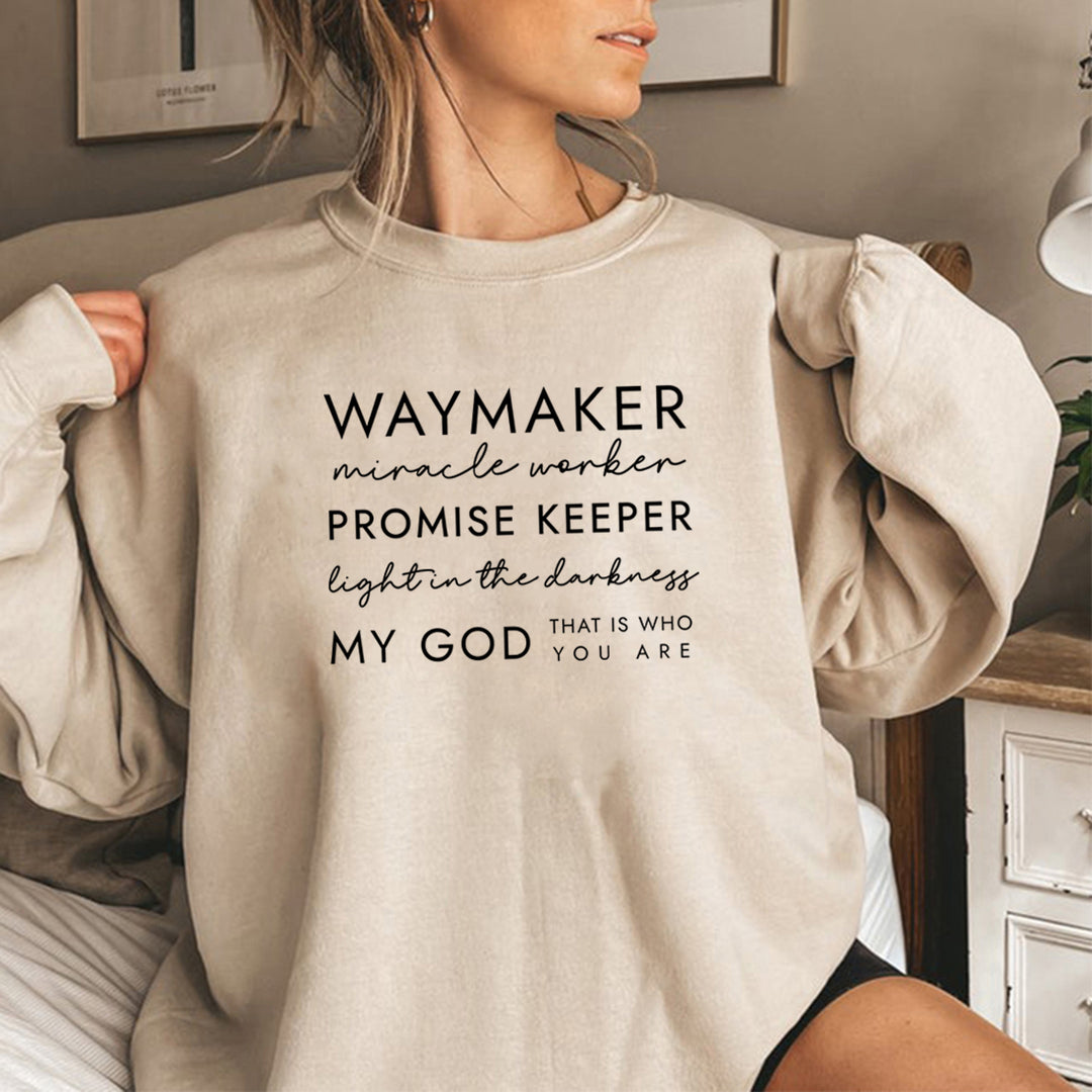 Way Maker Christian Sweatshirt