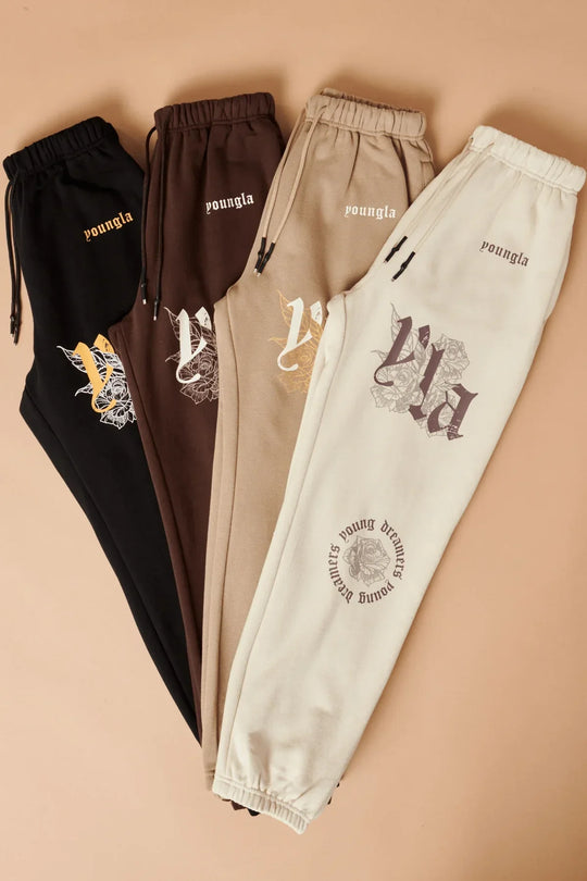 YoungLA W224 Rose Joggers