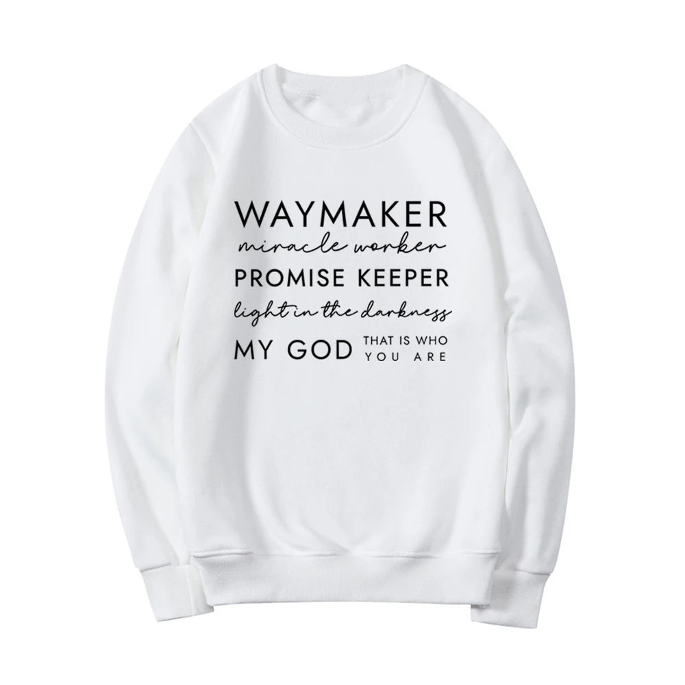 Way Maker Christian Sweatshirt